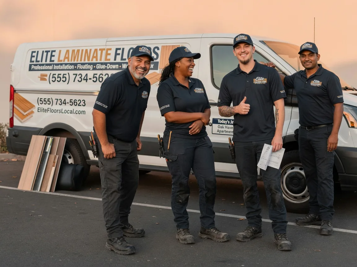 Laminate flooring installation company in Bristow, VA